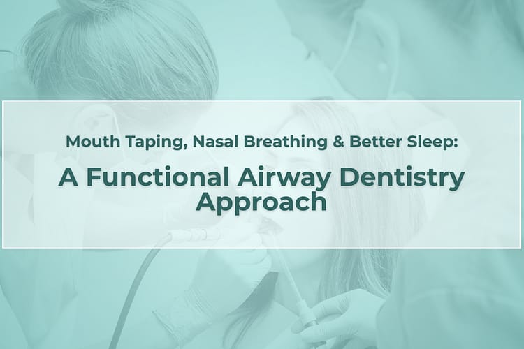 Mouth Taping and Nasal Breathing for Sleep in Guelph