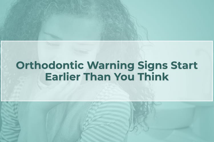 Early orthodontic warning signs for children in Guelph